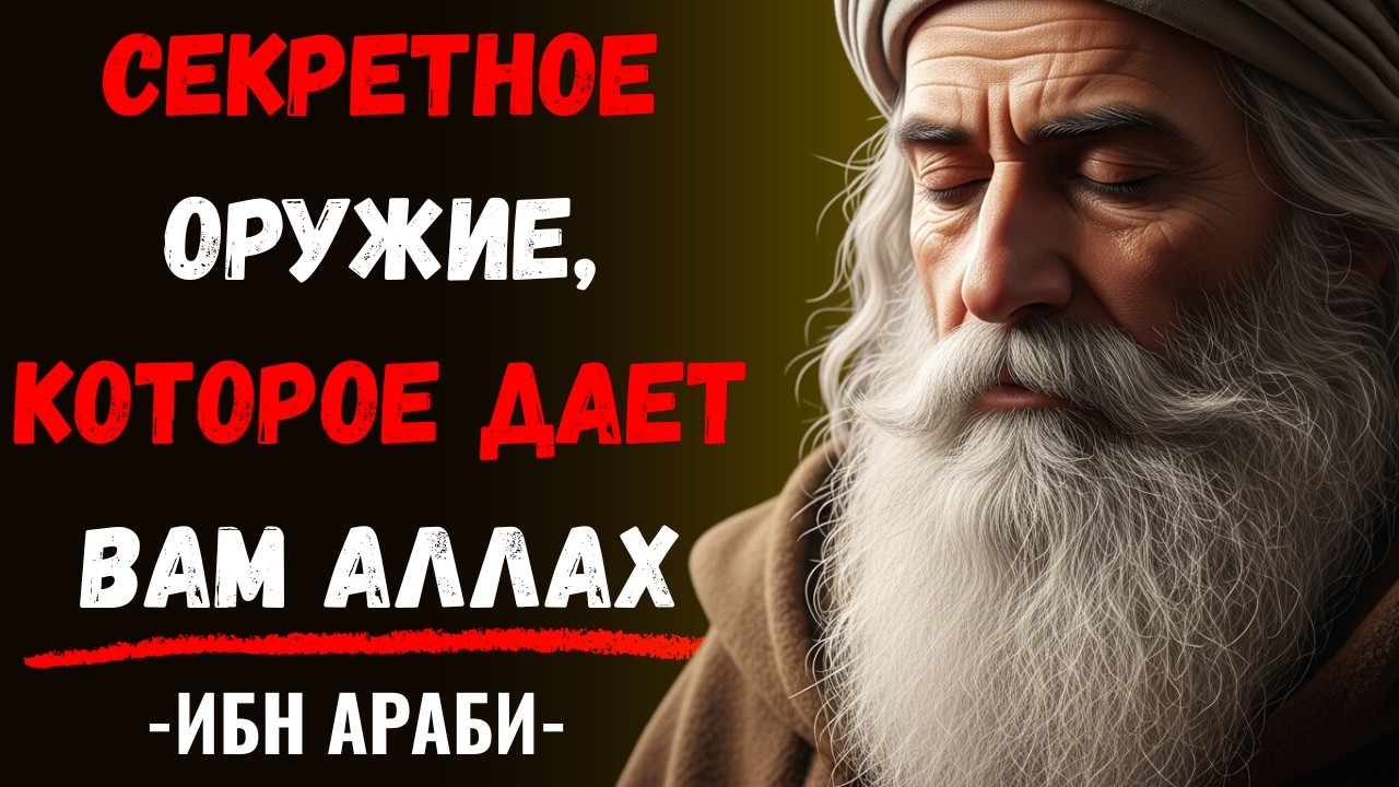 Скрытая сила, которую Аллах вложил в тебя — Забытая тайна Ибн Араби.