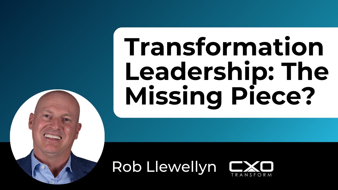 Why Every Business Needs a Chief Transformation Officer & Transformation Office
