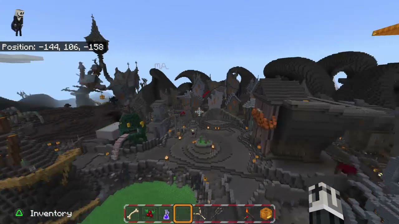 Minecraft Nightmare Before Christmas