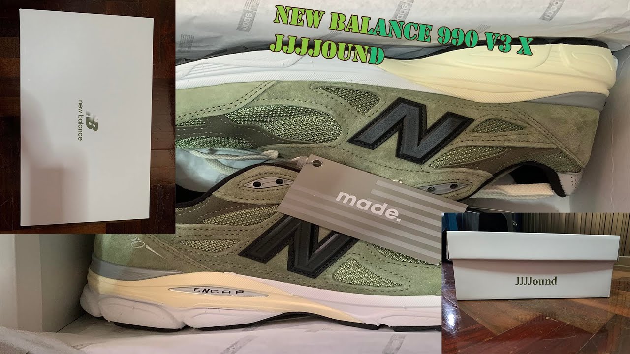 JJJJound x New Balance 990 V3