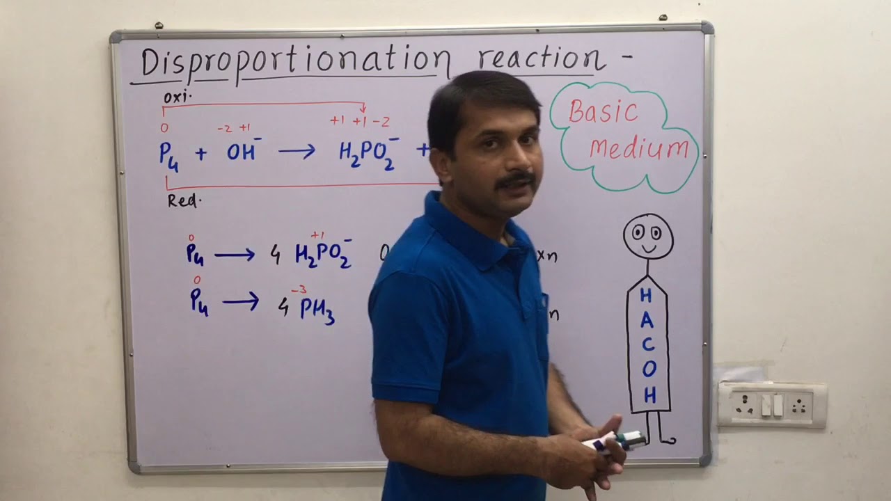8.27-Simple Trick to Balance disproportionation  reactions