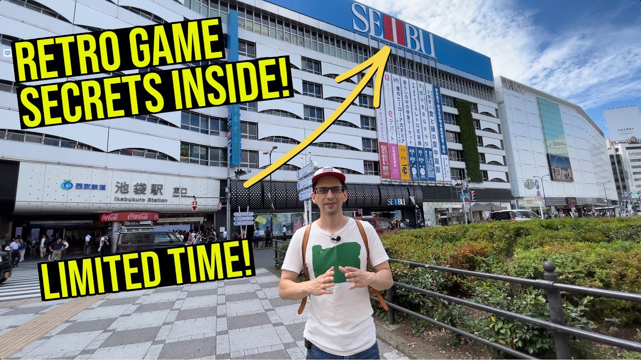 Secrets of the Seibu! Game hunting in Ikebukuro, Tokyo Japan!