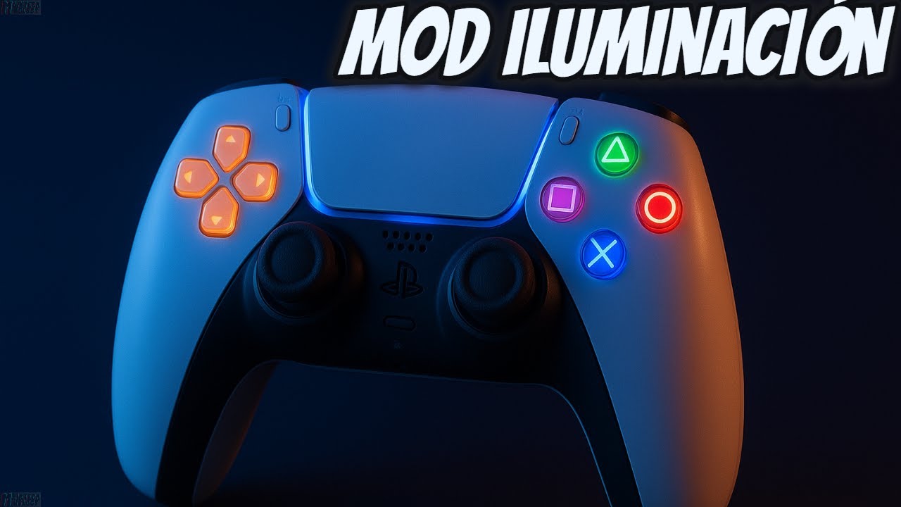 👉 Cómo Instalar MOD de Iluminación en Mando PS5 🎮 | Tutorial Paso a Paso