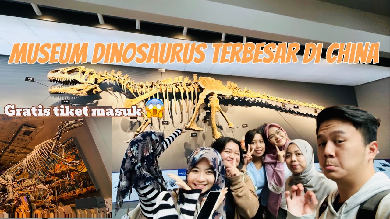 HANYA DI CHINA MASUK DISEMUA MUSEUM SEBAGUS INI GRATIS | NATURAL HISTORY MUSEUM TERBESAR😱🇨🇳🦕