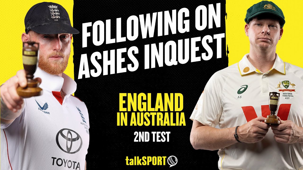 LIVE: Following On: Ashes Inquest - Australia v England - Second Test; Day Two