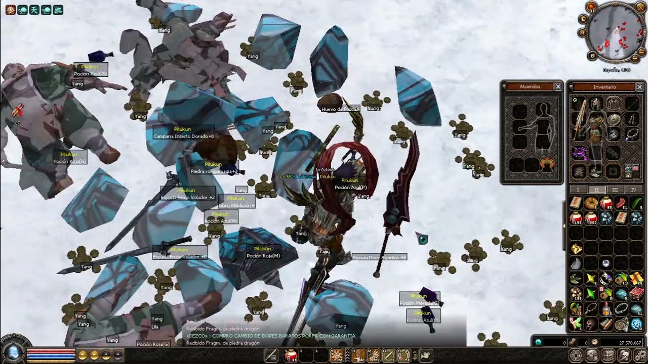 METIN2.ES-ESPAÑA/ PJ LVL 55 MULTIFUNCIONAL -MONTAÑA SOHAN CAPITULO 1