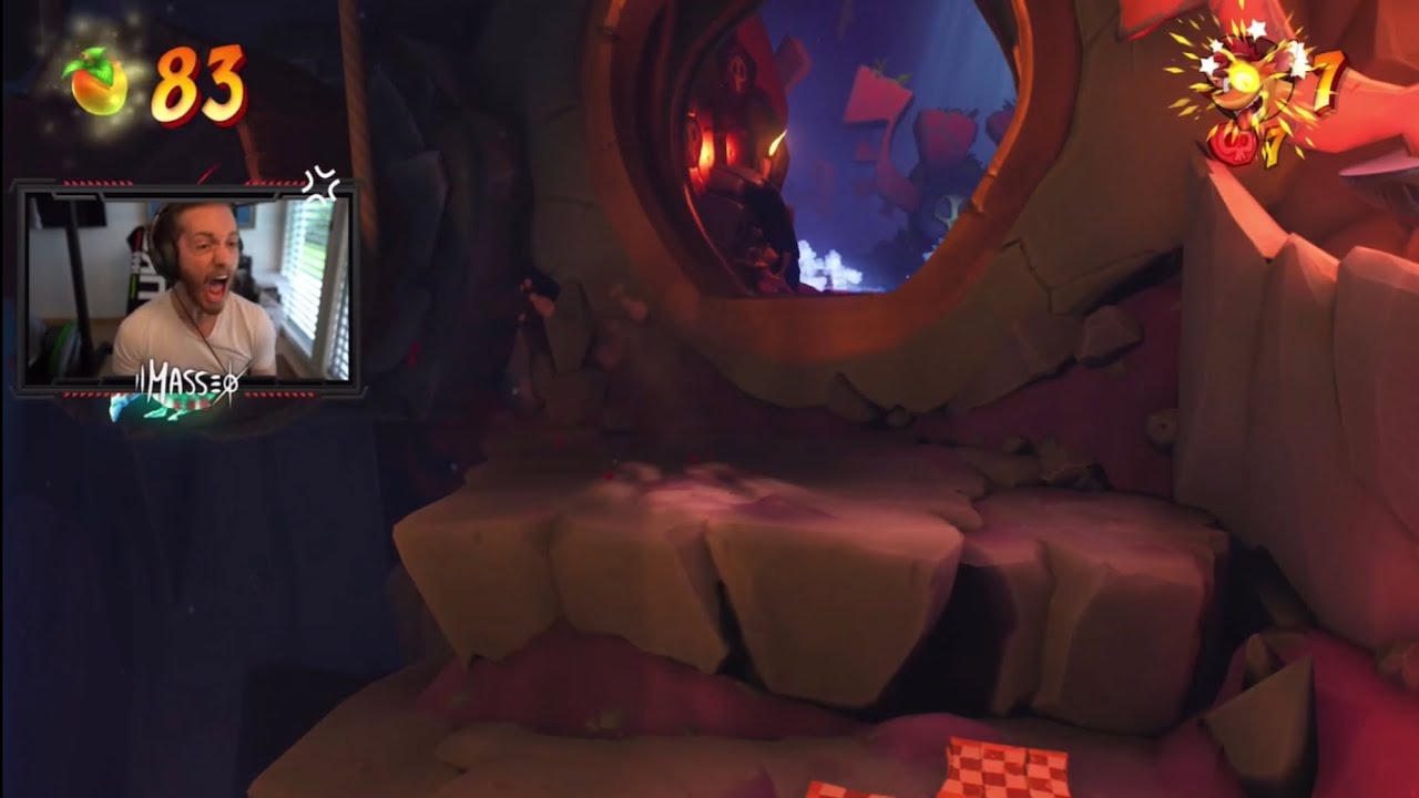 IL MASSEO BESTEMMIA SU CRASH BANDICOOT 4