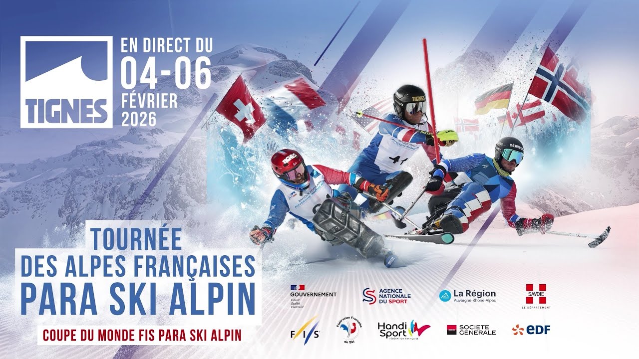 COUPE DU MONDE FIS PARA SKI ALPIN TIGNES - 5 février - Journée 02