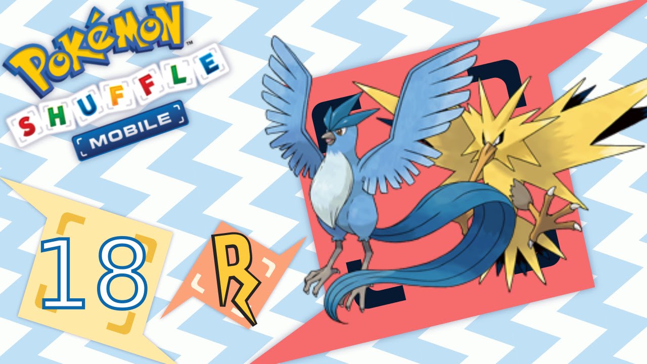 Pokémon Shuffle Mobile - ¡ARTICUNO & ZAPDOS! Empezamos la maratón de extras.