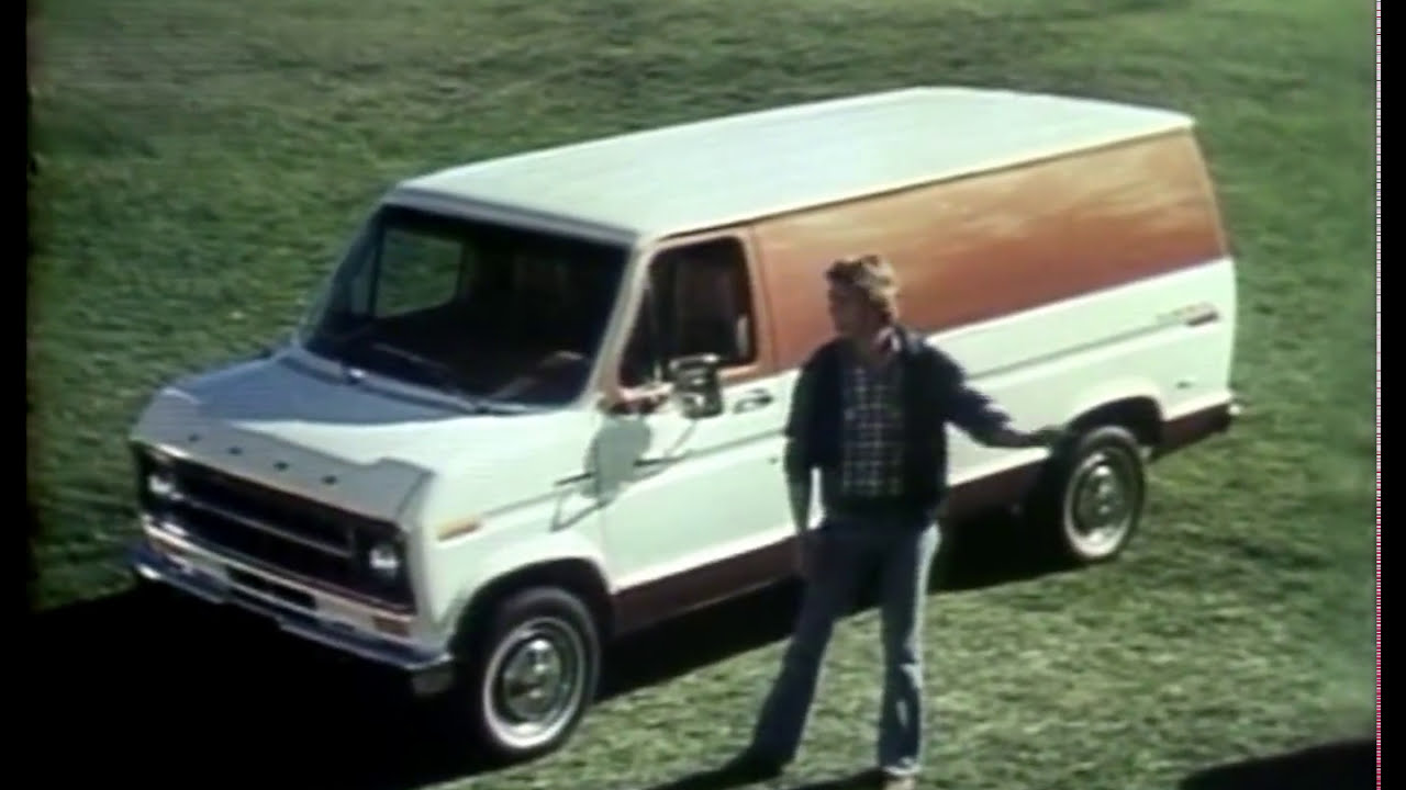 2 крутых рекламных ролика фургона Ford 1976 года