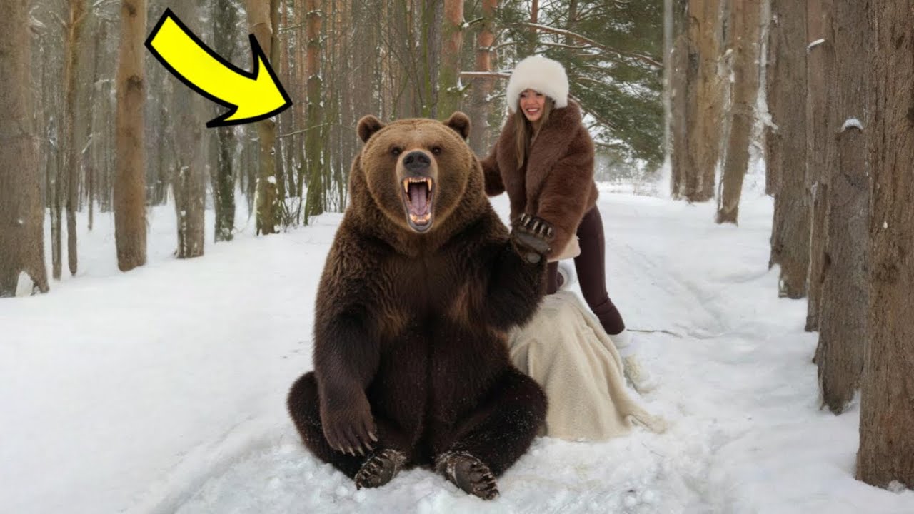 قابلت الدب الروسي الخطير 😱🇷🇺 ما بتتخيلو شو صار 