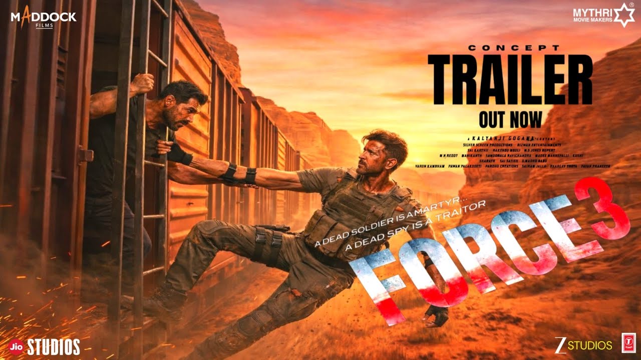 Force 3 Trailer | Force 3 Movie | Johan Abraham New Movie | Bollywood Movie | Force 3 Teaser