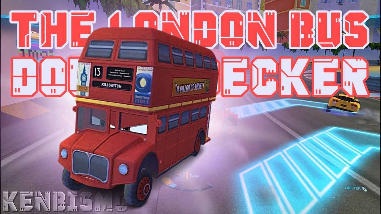 Cars 2 The Video Game Mod - The London Double Decker Bus - Mountain Run - PC Game HD