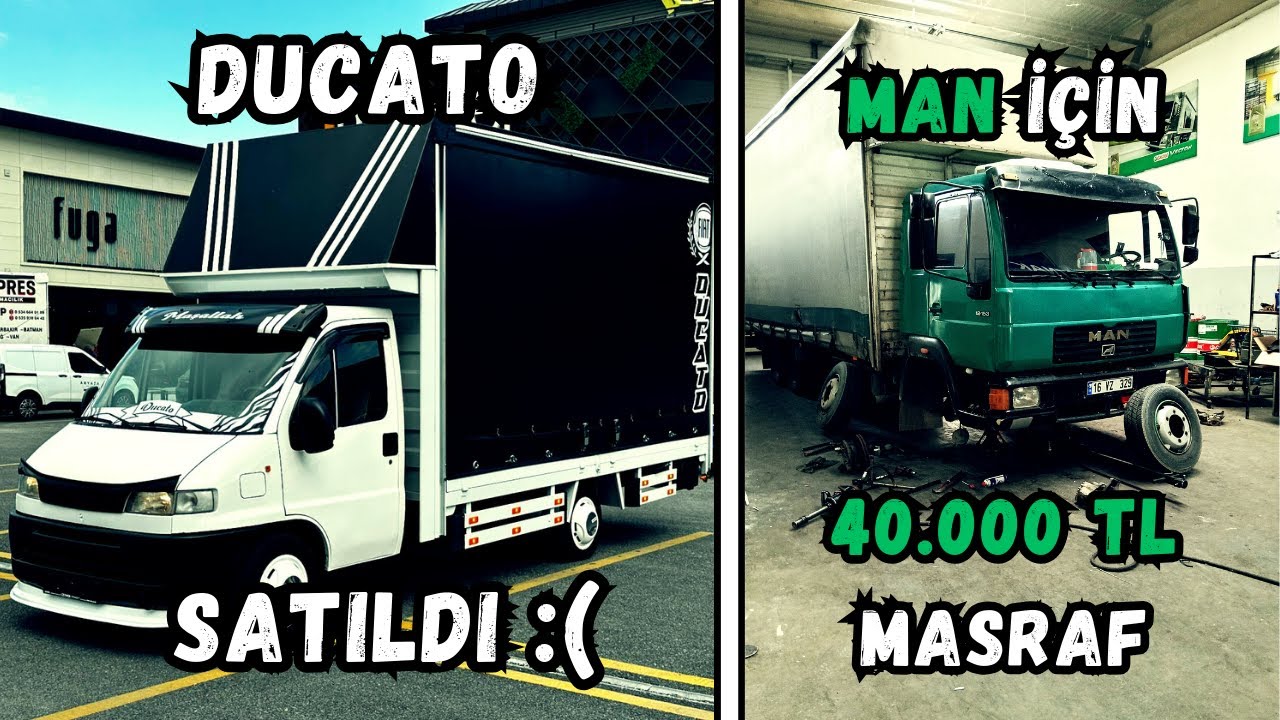 Ducato Satıldı, MAN Masrafa Devam Ediyor...