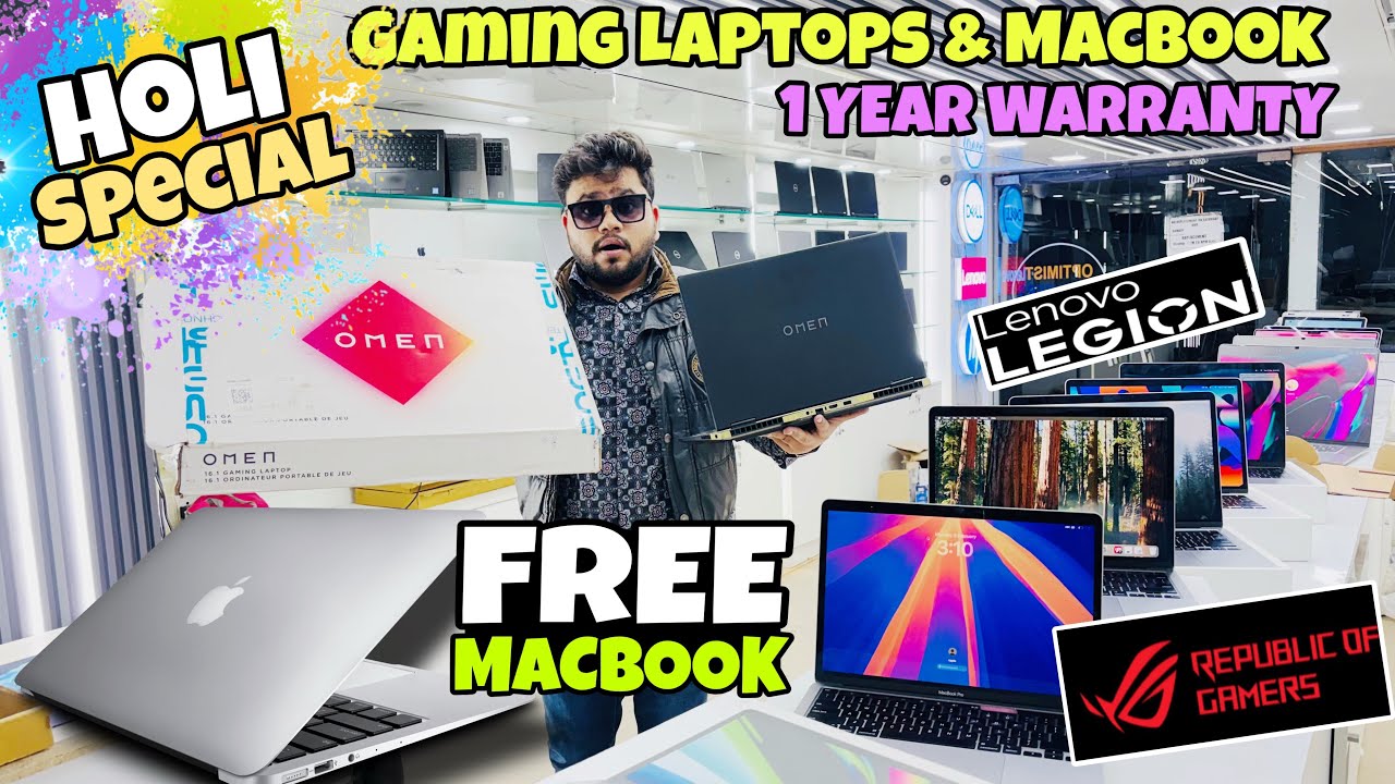 Gaming Laptop & MacBook | Second Hand Laptop Market in Delhi | Used & Refurbished Laptop In Delhi