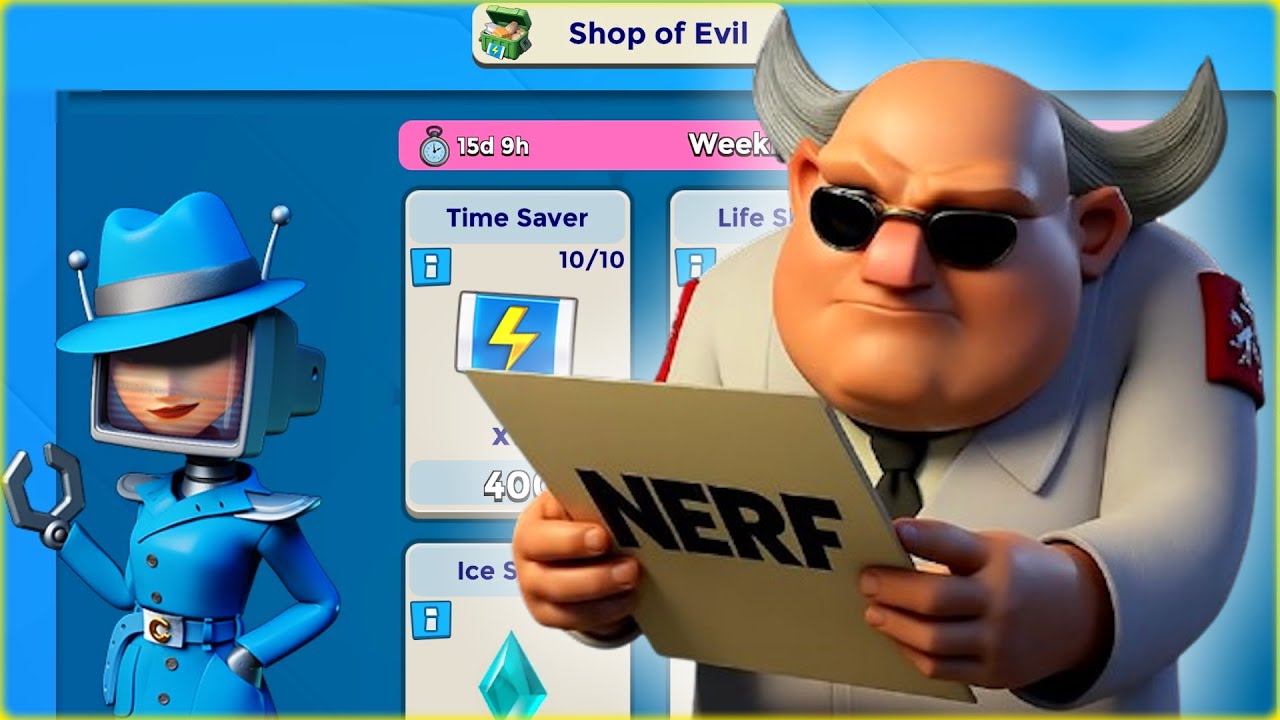 Evil Shop снова понерфили?! – Обновление Fall Boom