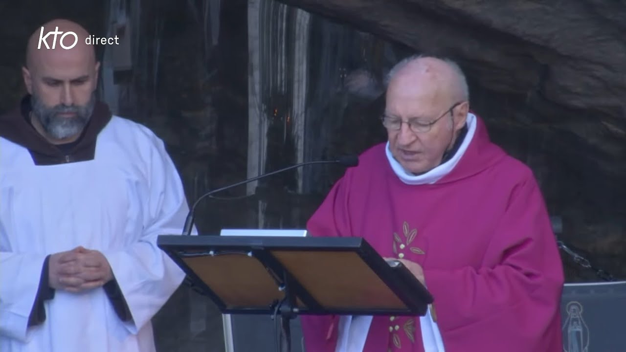 Messe de 10h à Lourdes du 19 décembre 2024