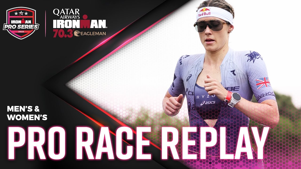 Pro Race Replay | 2025 Qatar Airways IRONMAN 70.3 Eagleman