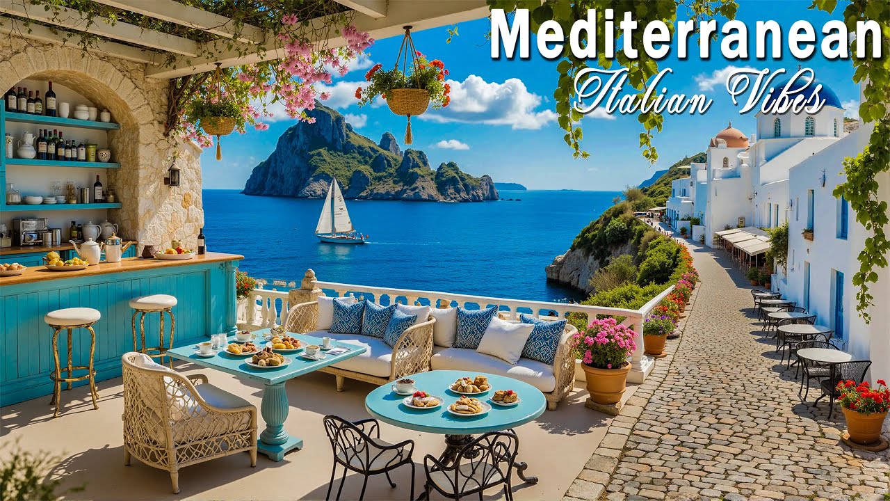 ✨ La Dolce Vita Reverie 🎶 Soft Mediterranean Music & Greek Island Dreams 4K