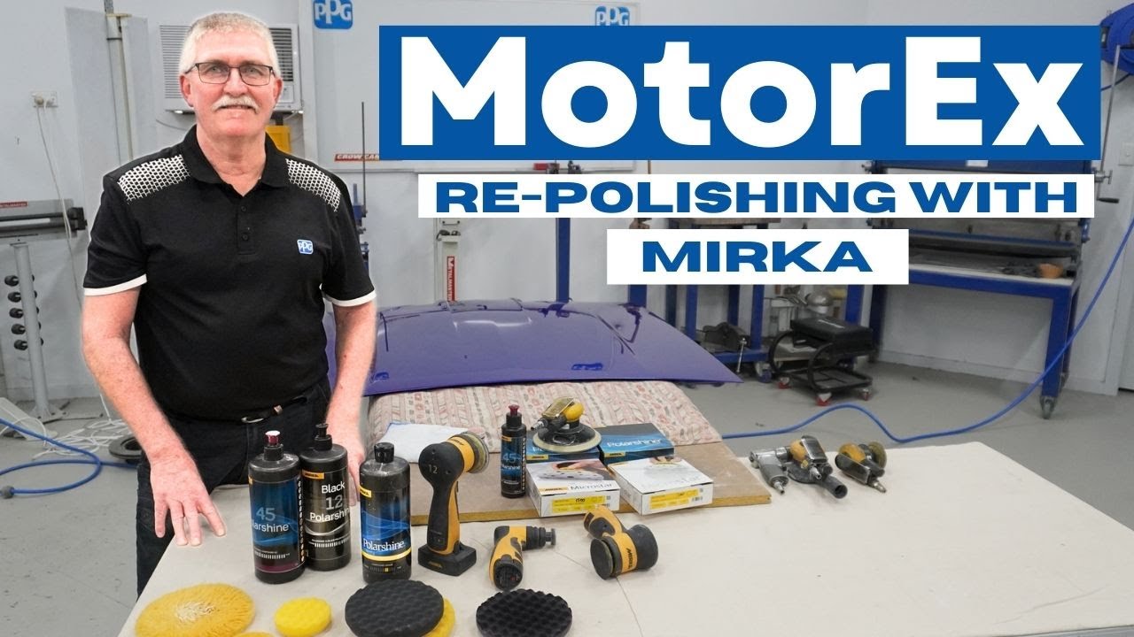 MotorEx Re-Polishing with Mirka Products on BOSSXC Falcon