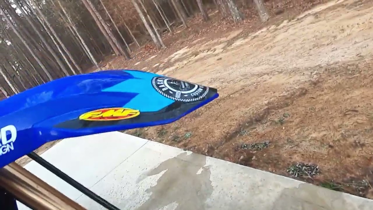 Cleaning up the YZ85