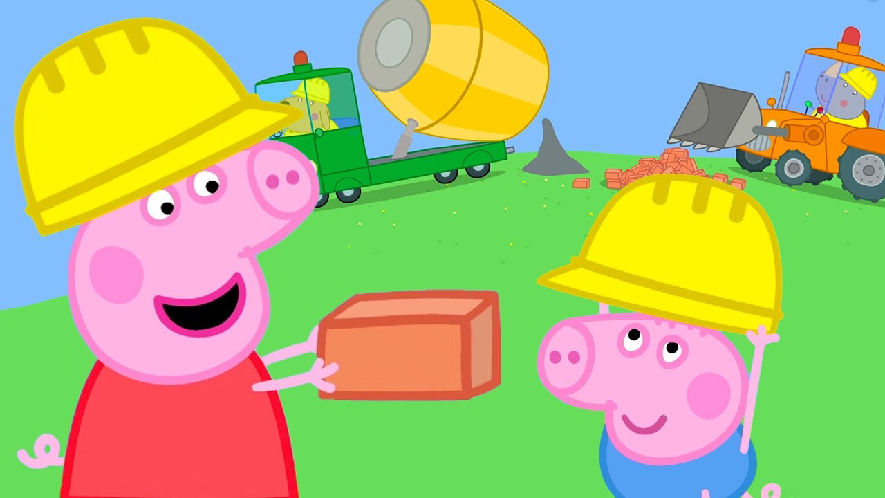 Peppa constrói uma casa! 🏠  Peppa Pig Português Brasil Episódios Completos 🐽 Desenhos Animados