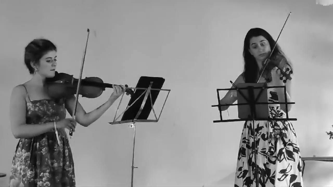 Tube Stories for two violins - Sabino de Bari #composer  #newscore #violin