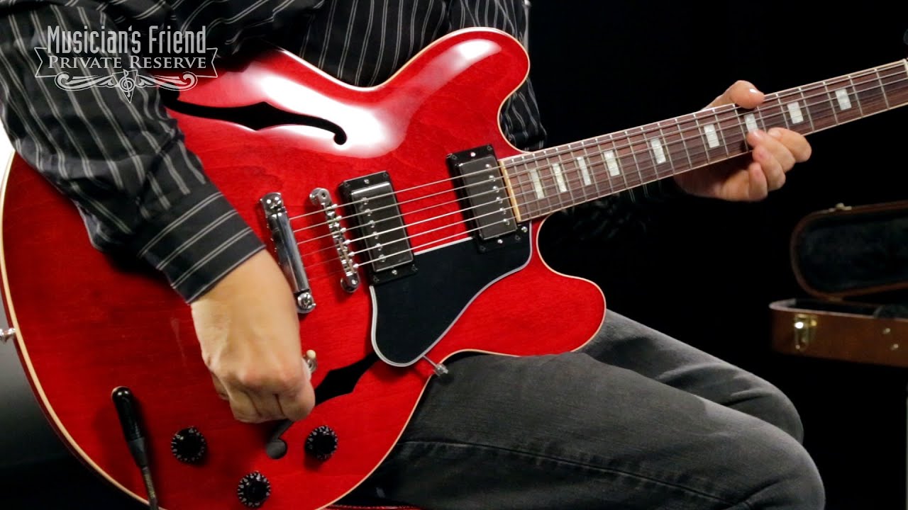 Gibson ES-335 Limited Edition Sixties Cherry Semi-Hollow Body Electric Guitar