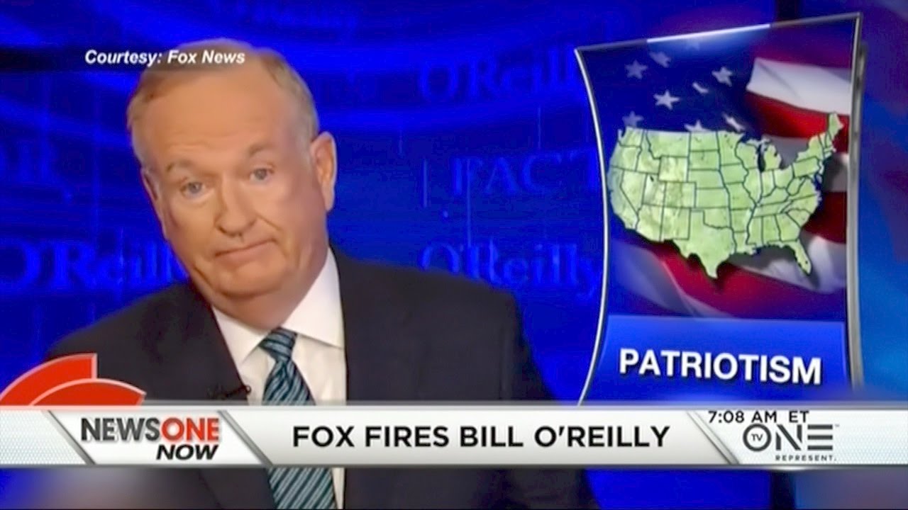 Fox News Fires Bill O'Reilly Amid Sexual Harassment Scandal