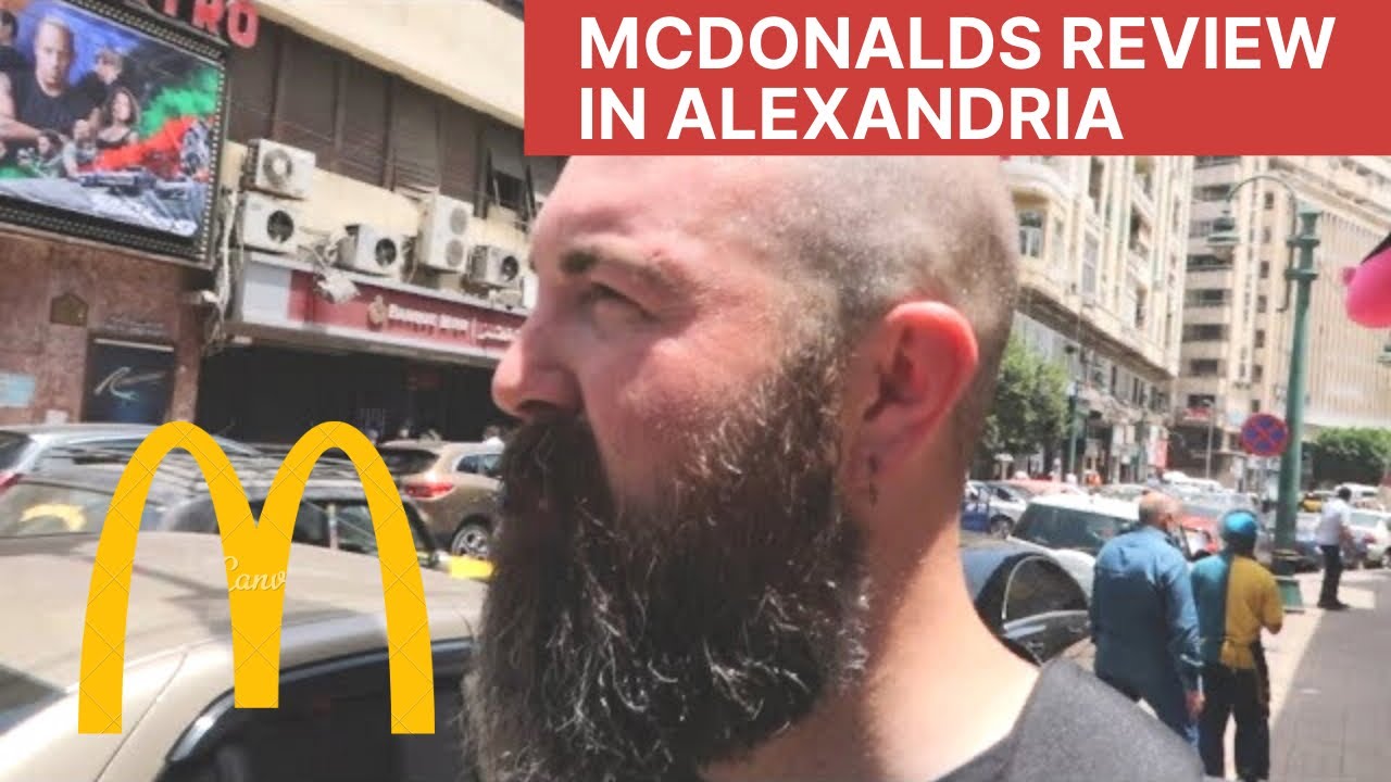 What is MCDONALDS in EGYPT like? I went to Alexandria to find out how the menu is different!