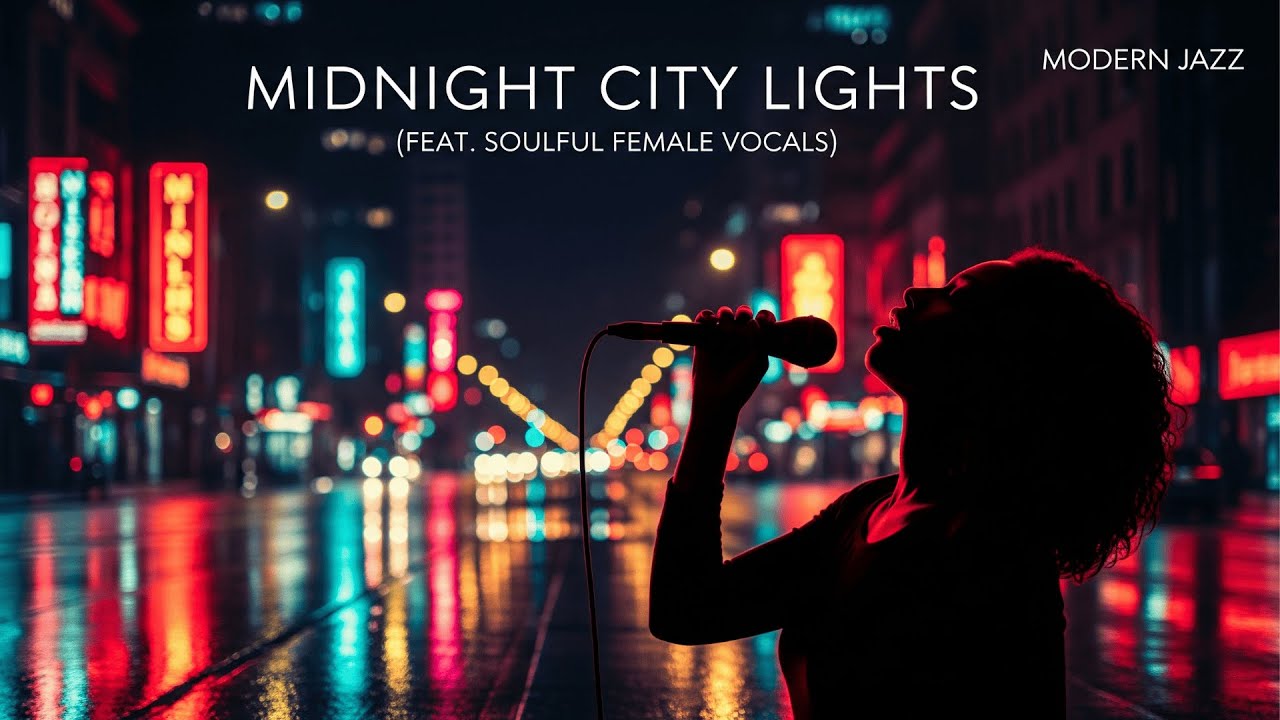 Modern Jazz Album Inspiration | Midnight City Lights (Female Vocals)