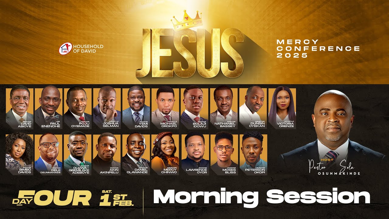 MERCY CONFERENCE 2025 - JESUS | DAY 4 | Morning Session