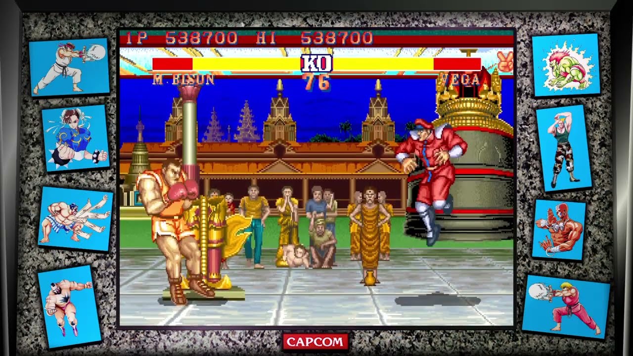 [PS4]ストリートファイターアニコレ　スト２ターボ　バイソンでプレイ