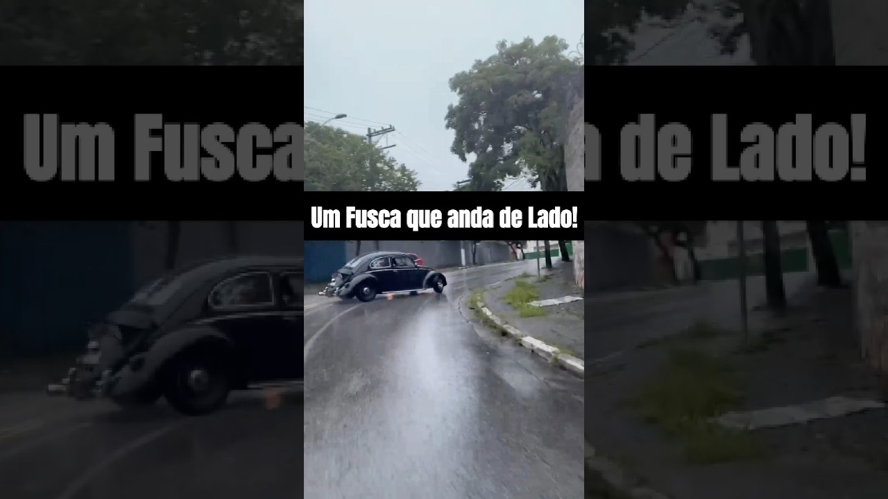 Fusca que faz DRIFT motor SuperCharger #carros #volkswagen #automobile #fusca #ocaradochapeu