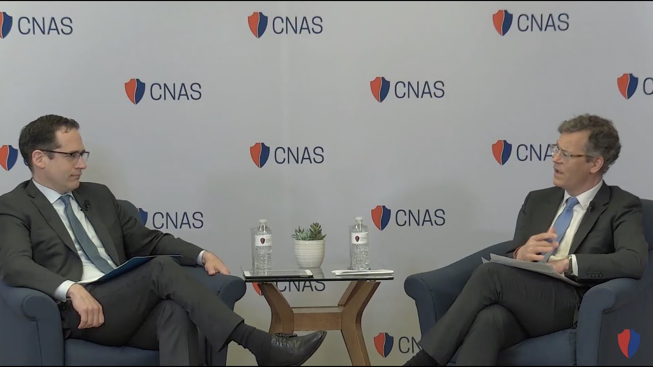 Dr. Colin Kahl in conversation with Richard Fontaine | CNAS 2022 National Security Conference