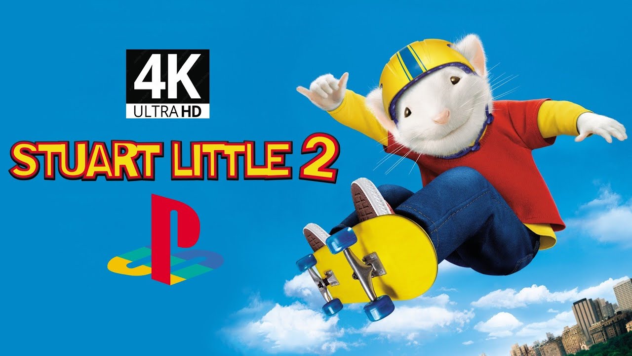 Stuart Little 2 | PS1 | Platformer | 4K | Longplay Full Game Walkthrough No Commentary