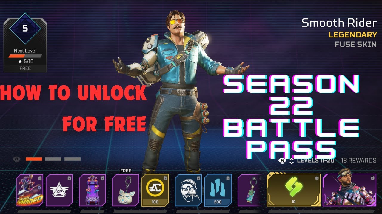 HOW TO GET THE SEASON 22 BATTLE PASS FOR FREE IN APEX LENGENDS + BANGALORE'S NEW HEIRLOOM