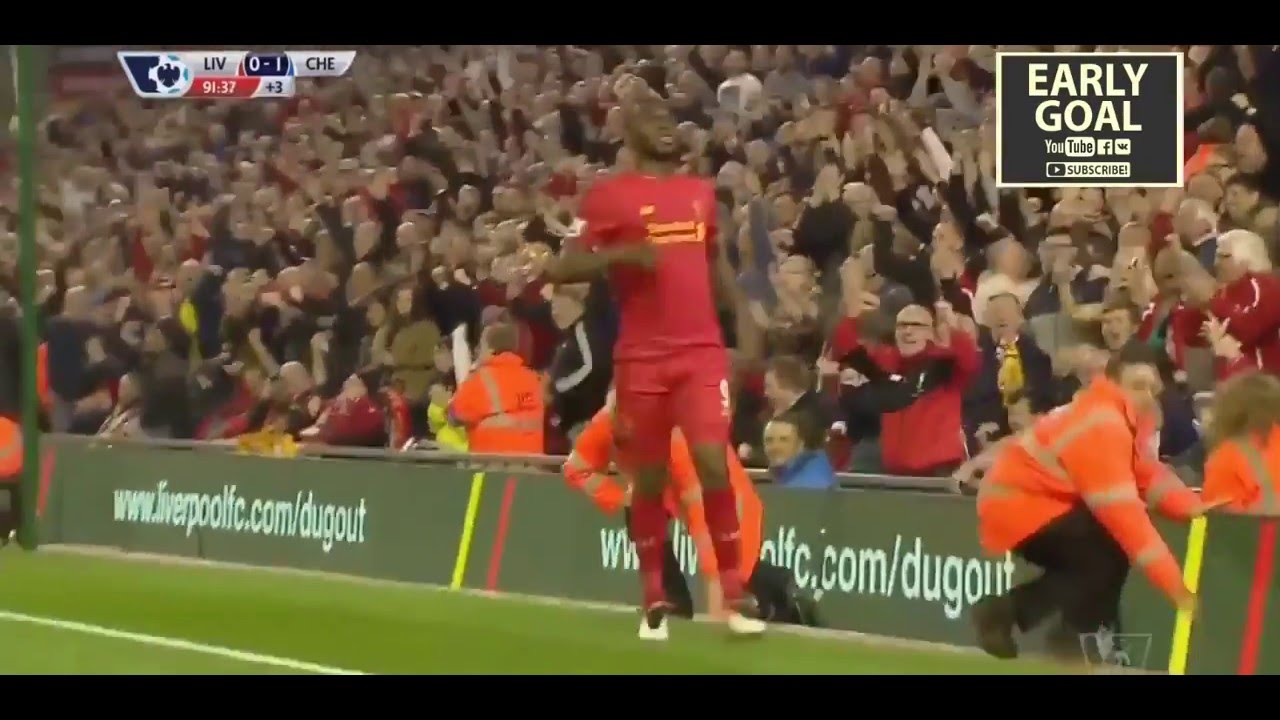 Liverpool vs Chelsea 1 -1 Goal - Christian Benteke 11/0 5/2016