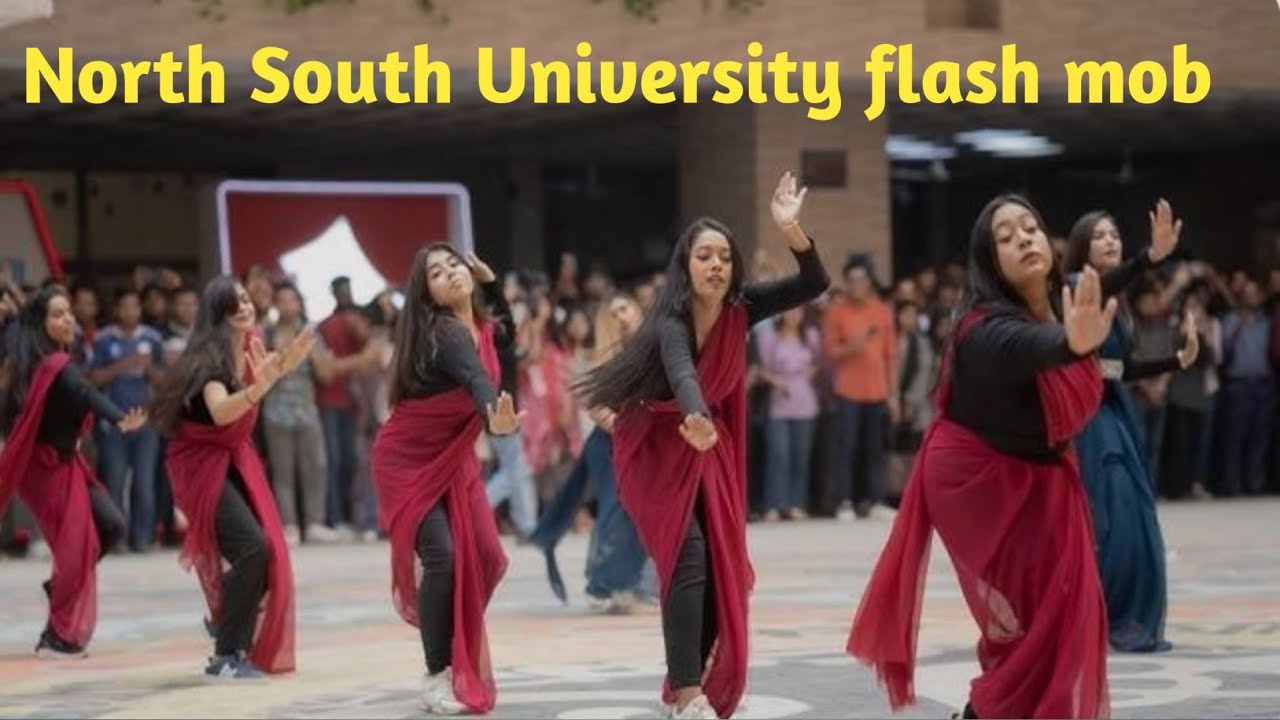 Flash mob - 2025 | আগুন লাগিয়ে দিলো 🔥| North South University