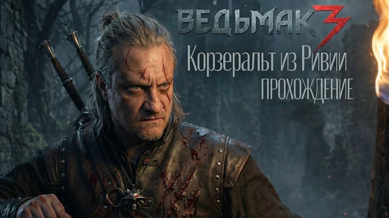Ведьмак 3. Корзеральт из Ривии. Прохождение. Часть 1
