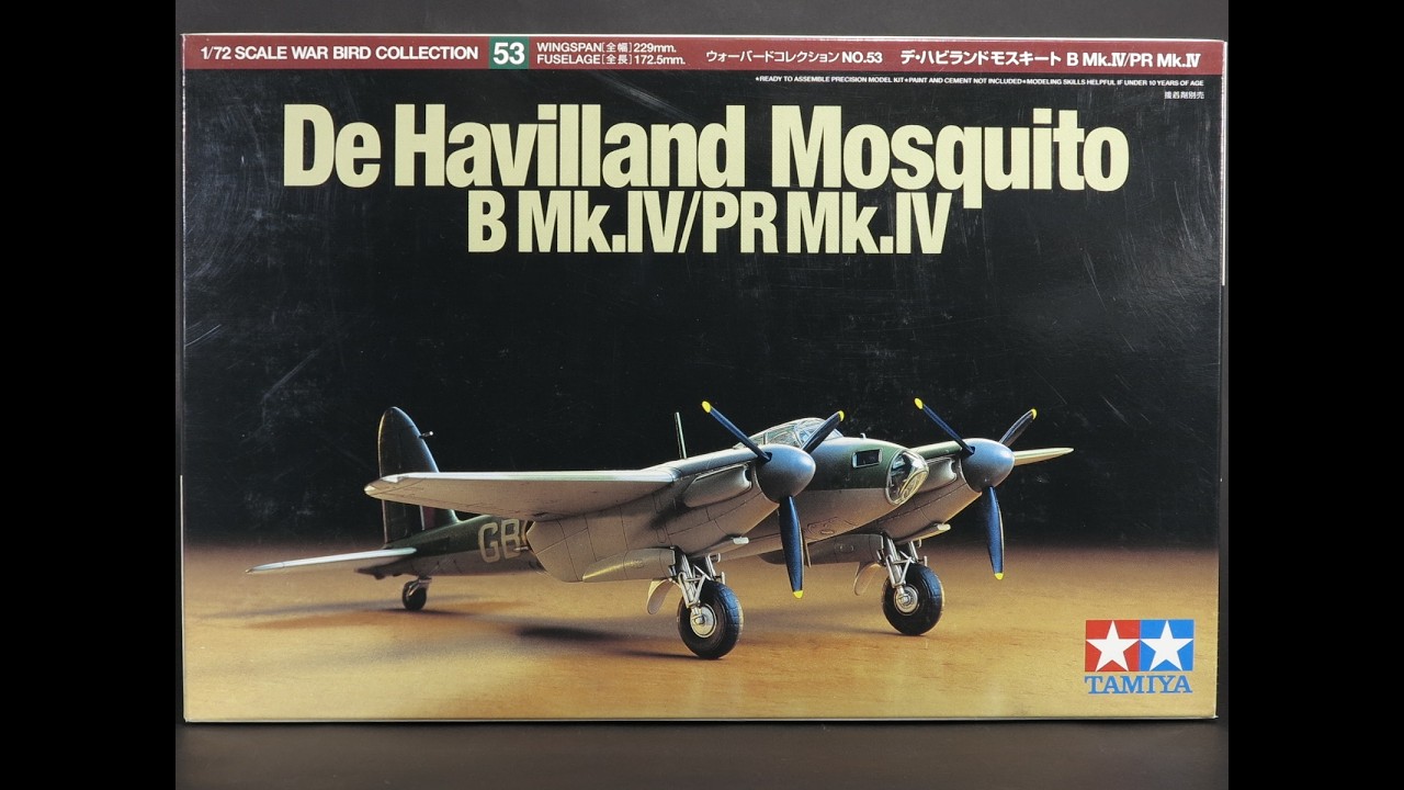 【MosquitoB4/PR4 1/72 Tamiya】
