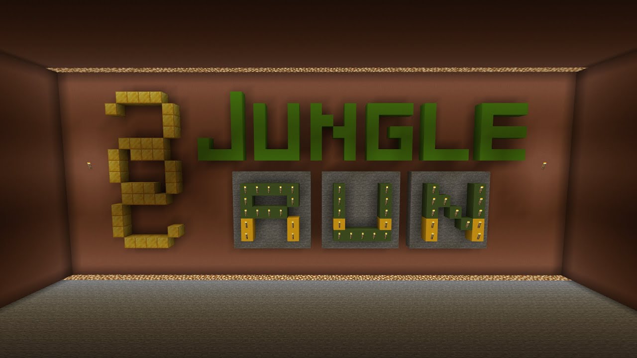 Minecraft Jungle Run: Thunder Monkeys