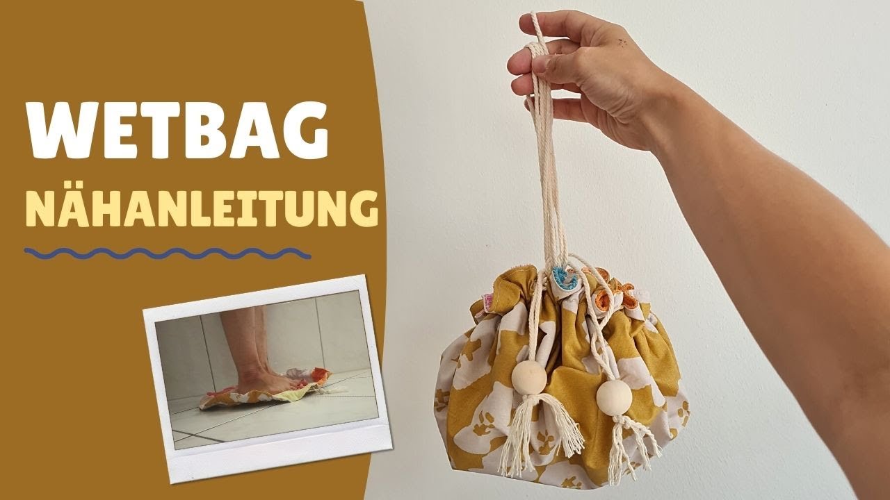 Wetbag nähen | Umkleideunterlage und Nasstasche DIY | Zero Waste im Alltag