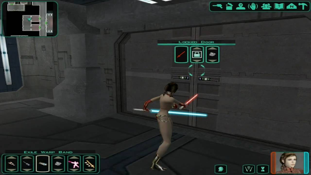 Kotor 2 Jedi Temple on Coruscant-Sub level