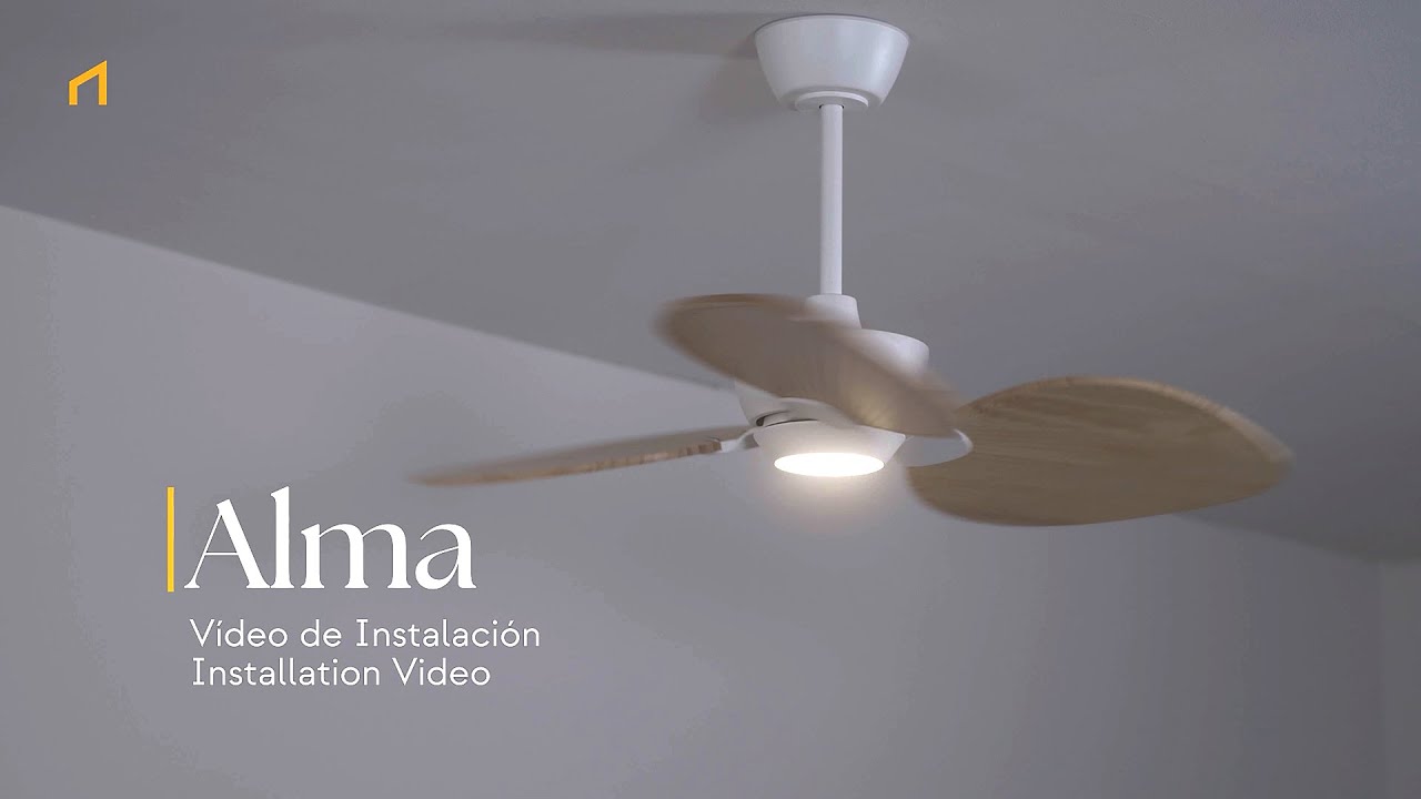 Sulion - Ventilador de techo Alma - Montaje, instalación y uso