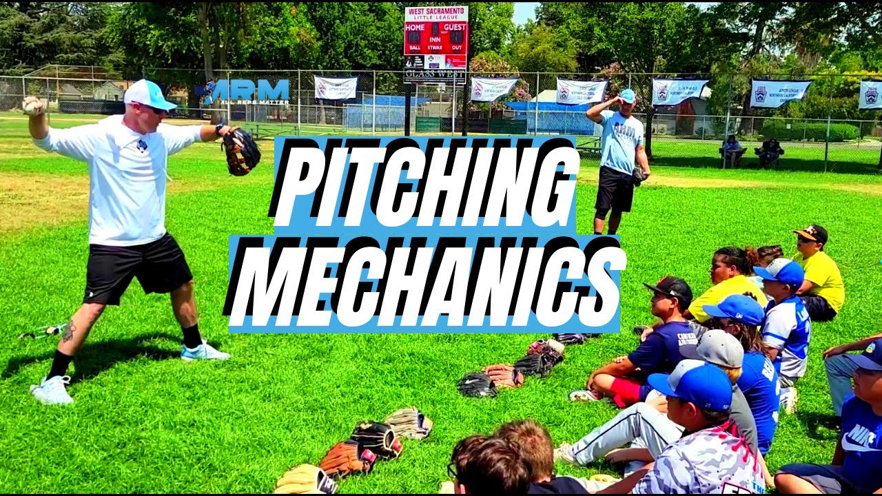 Pitching Mechanics Breakdown | West Sacramento Little League Pitching Clinic w Guest Coach Rob Dodd
