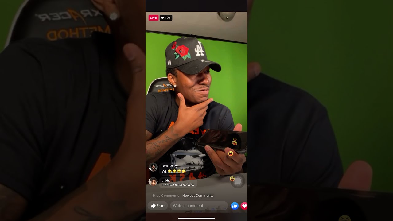 YOURRAGE and Duke Dennis have the most sus conversation ever on Facebook live