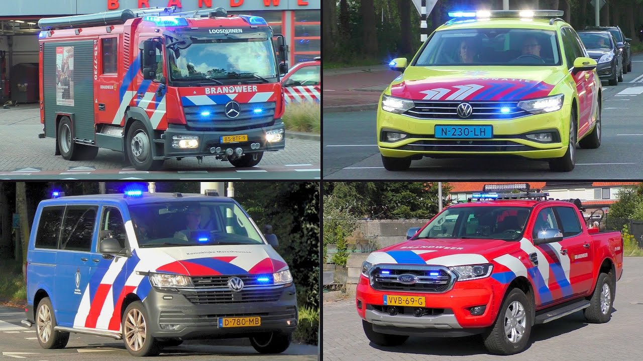 Vele Hulpdiensten met spoed onderweg in Den Haag, Zoetermeer & Wassenaar! - Hulpdiensten Compilatie!