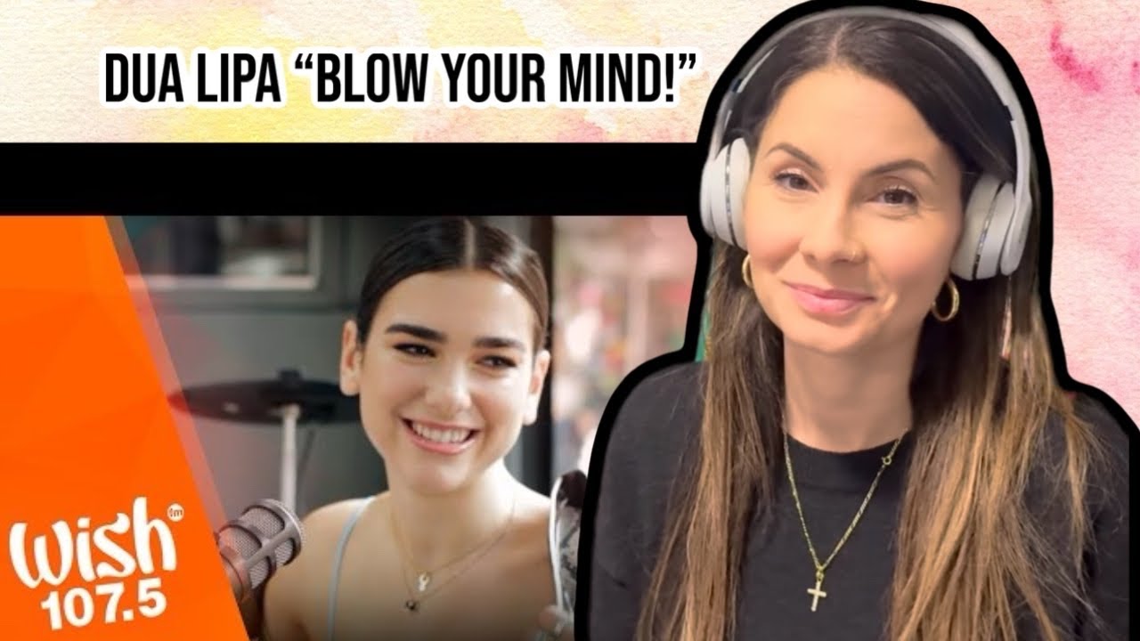 Reacting to DUA LIPA Singing “Blow Your Mind” on the Wish Bus 107.5