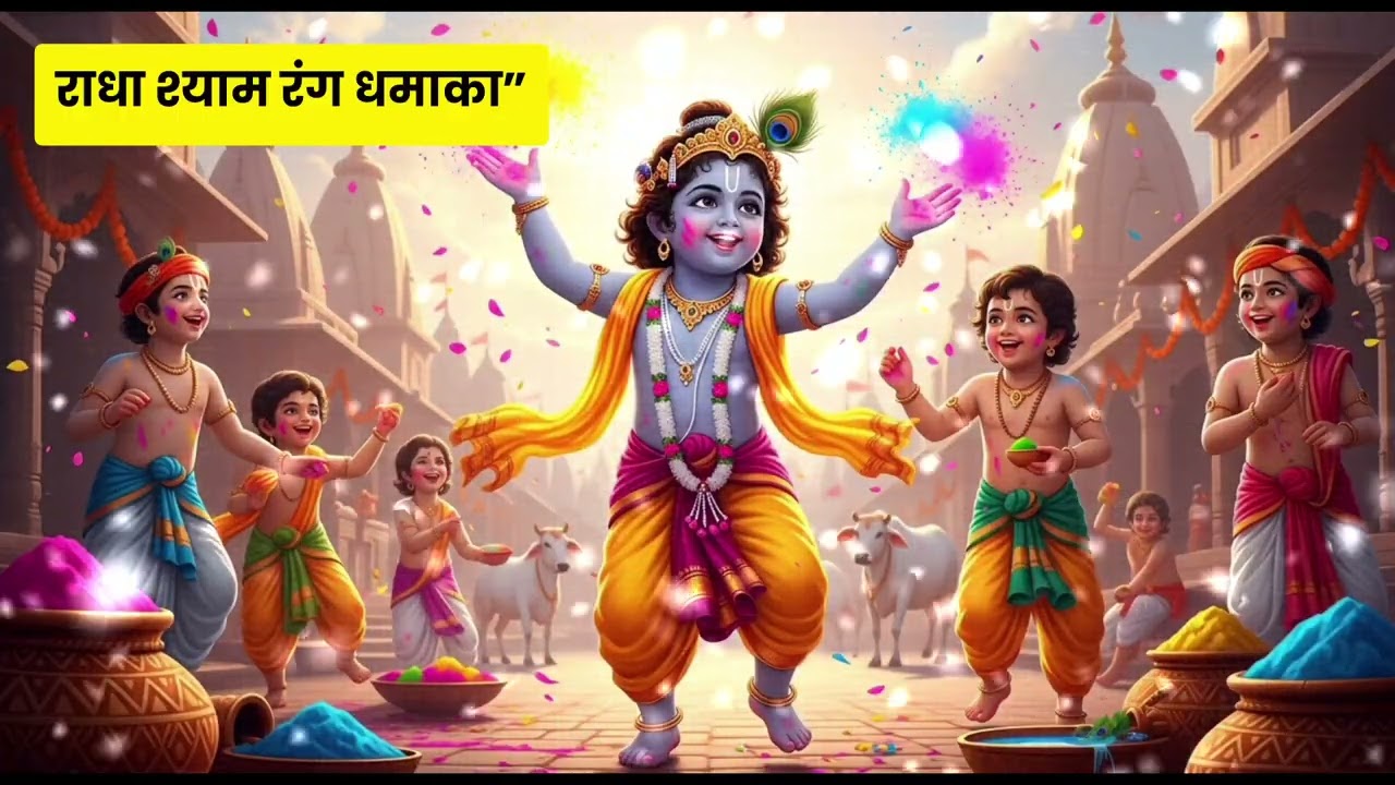 राधा श्याम रंग धमाका 🎨 | ब्रज की होली | राधा कृष्ण सुपरहिट होली भजन 2026